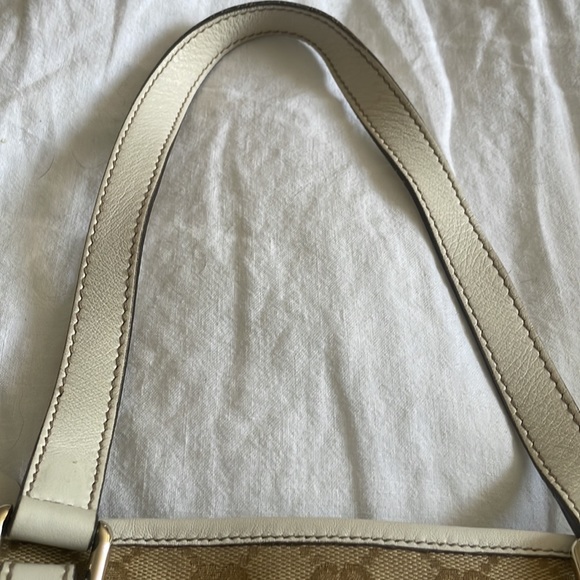 Gucci Small Jolicouer Brown Beige Red and Pink Canvas Shoulder Bag - Picture 9 of 14